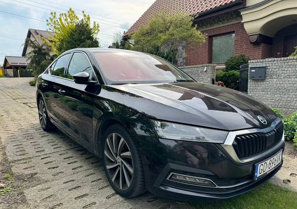 Skoda Octavia cena 105780 przebieg: 83000, rok produkcji 2020 z Gdańsk małe 121